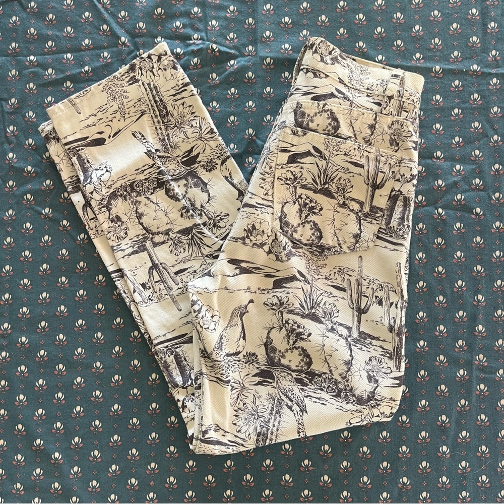 Reformation Oasis Desert Scene Jeans
